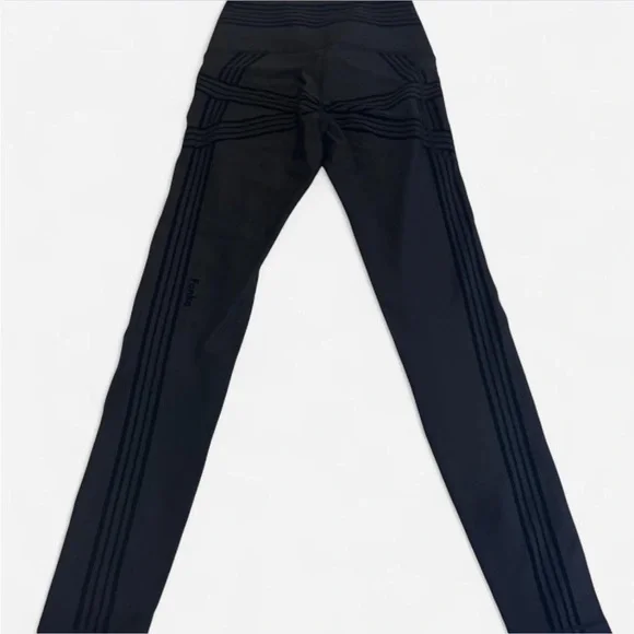FANKA black PowerBand Resistance (Reversable Wear) Leggings Size M - Picture 5 of 7